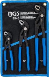 Polygriptång-sats låsbar 3 delar 175–300 mm